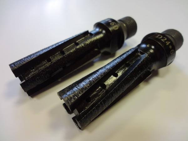 Алмазная пальчиковая фреза 24*60